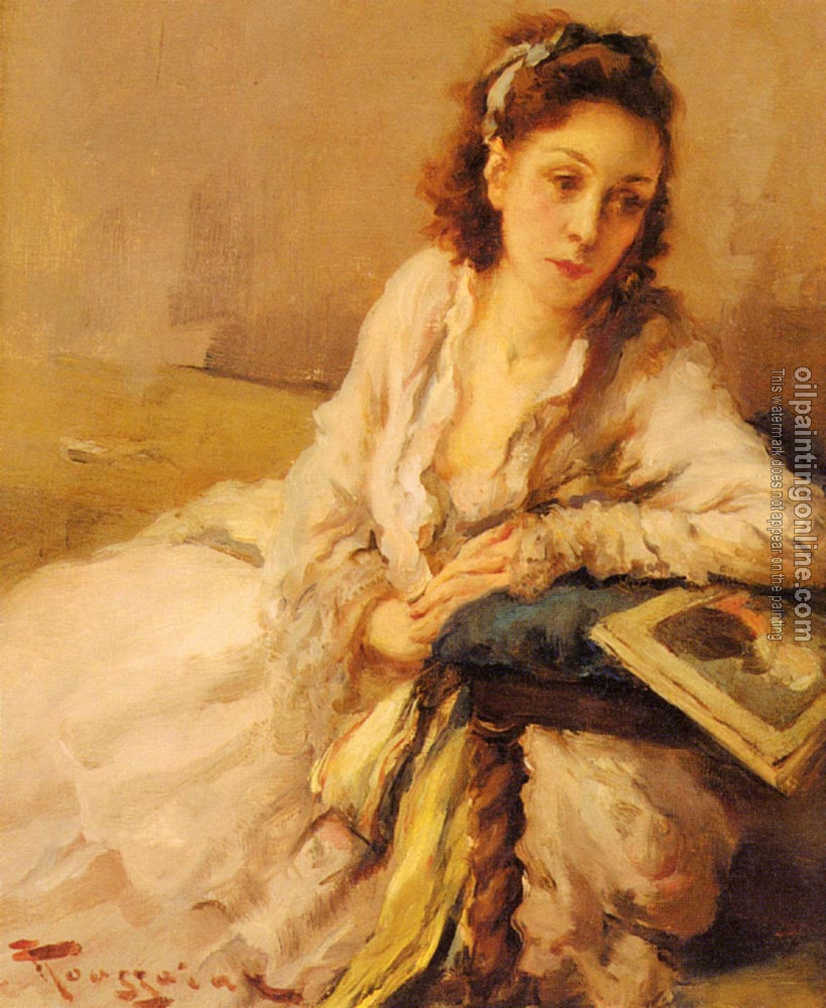 Fernand Toussaint - La Femme Accoudee